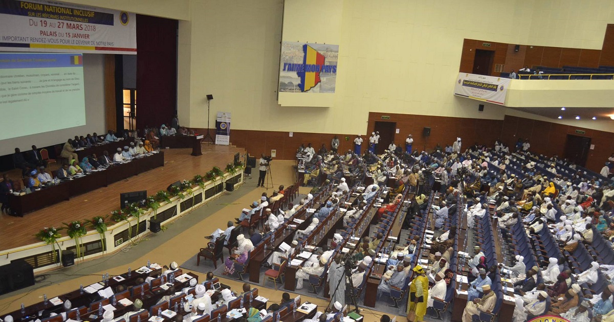 Le 2ème Forum national inclusif tchadien boudé par l’opposition