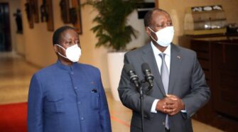 Le Président Alassane Ouattara rencontre Konan Bédié