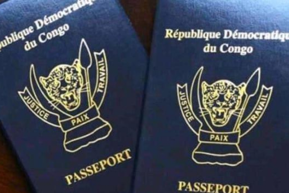 Réduction du prix du passeport en RDC