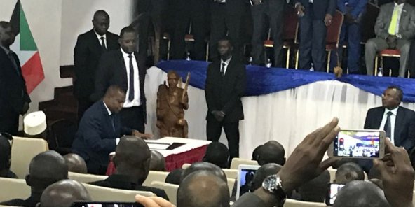 Signature d’un pacte de réconciliation en Centrafrique