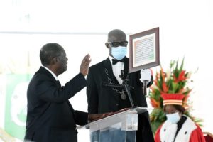Alassane Ouattara prête serment