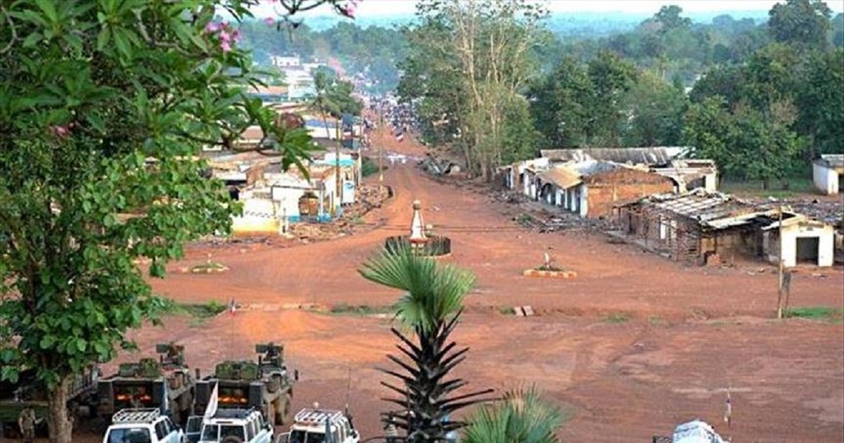 calme à Bangui