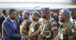 MINUSMA, le message de Faure Gnassingbé livré aux militaires blessés et au reste du contingent togolais