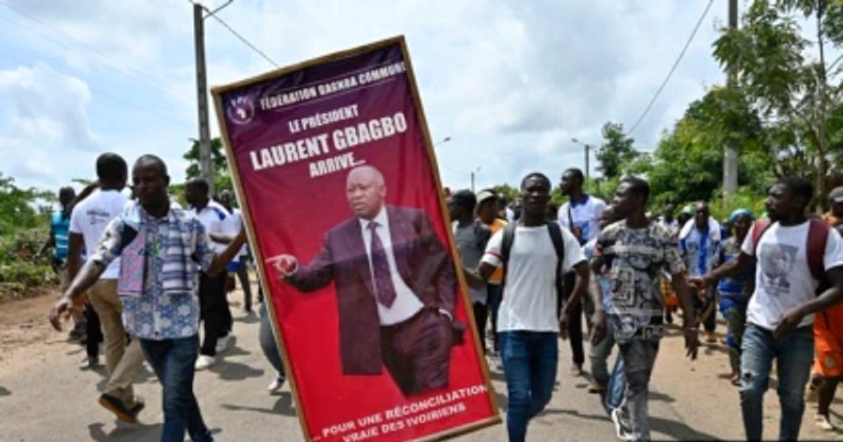 Retour de Laurent Gbagbo