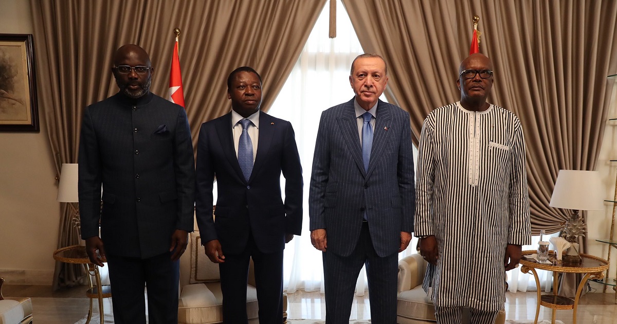 Afrique de l'ouest: Lomé, s'impose capitale diplomatique de Recep Tayyip Erdoğan